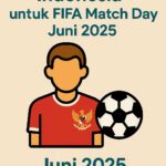 ilustrasi pemain sepak bola indonesia